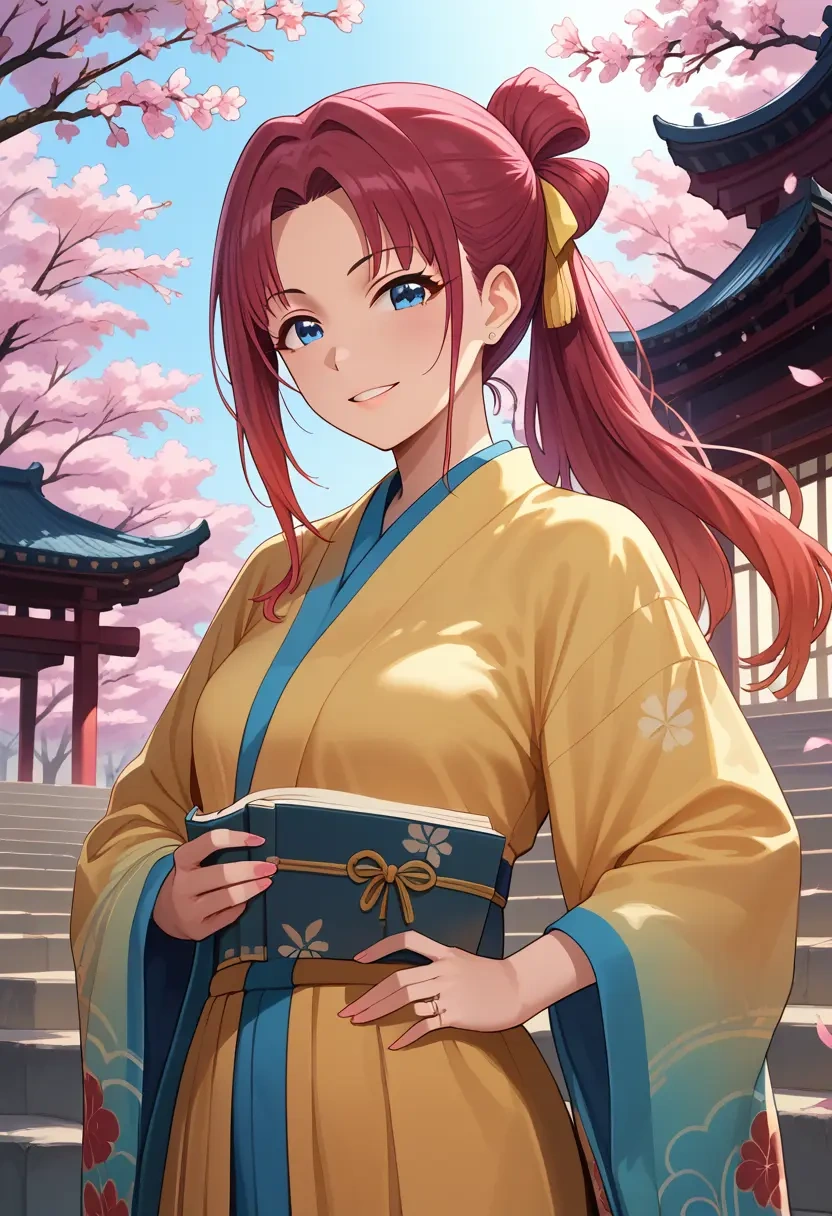 idolmaster,asakura_toru,kimono  - 