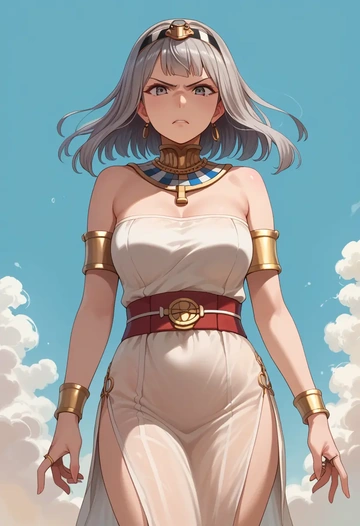 kantai_collection,asashimo_(kancolle),Egyptian  - AI generated anime art