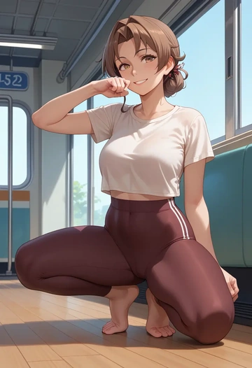 kantai_collection,ashigara_(kancolle),yaga pants  - AI generated anime art