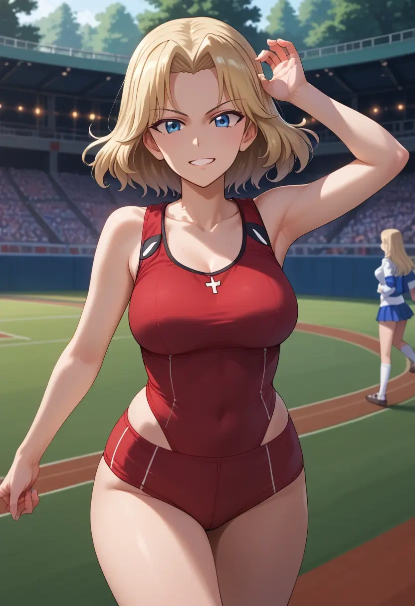 girls_und_panzer,assam_(girls_und_panzer),athletic  - 