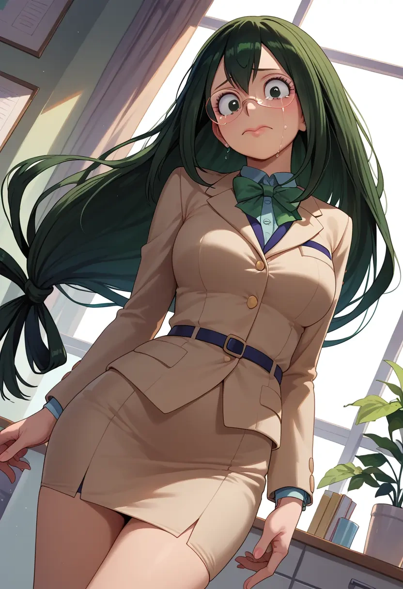 boku_no_hero_academia,asui_tsuyu,OL, glasses,  - 