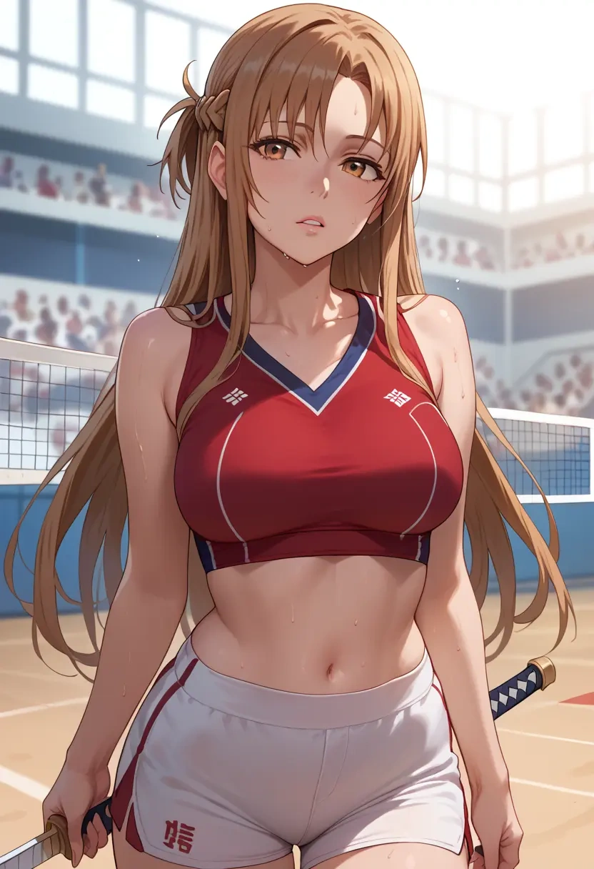 sword_art_online,asuna_(sao),volleyball uniform  - 