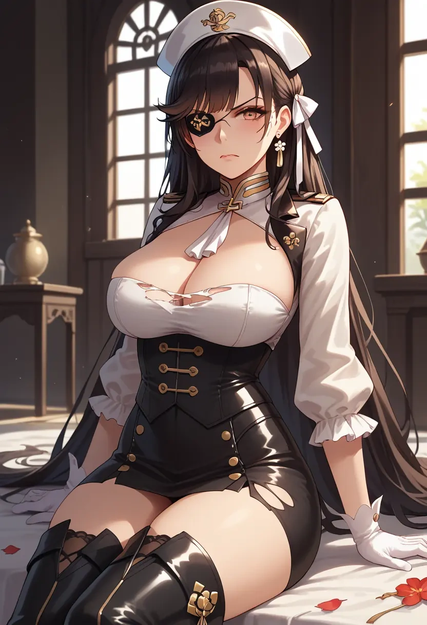 azur_lane,atago_(azur_lane),pirate  - 