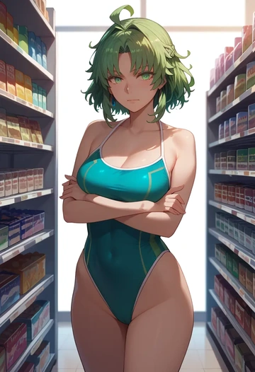 fate_(series),atalanta_(fate),swimsuit,sexy  - AI generated anime art