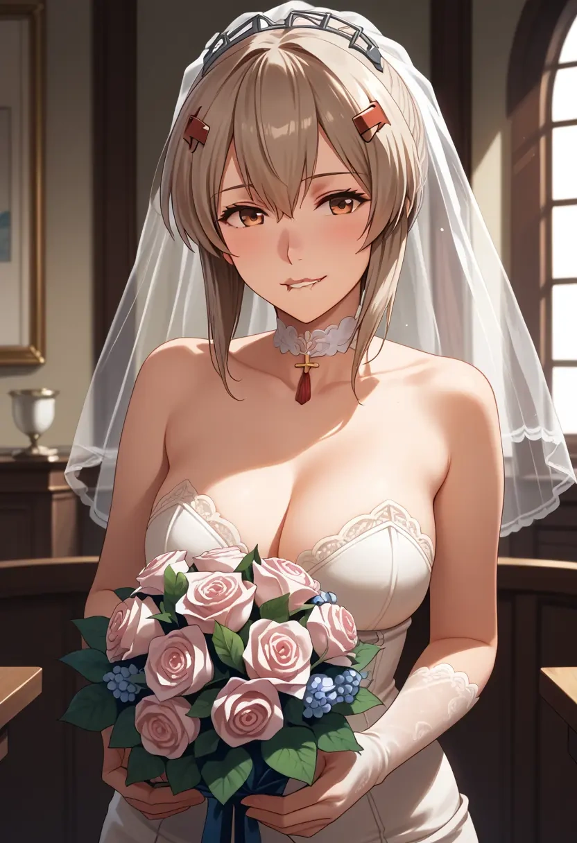 kantai_collection,ayanami_(kancolle),wedding  - 