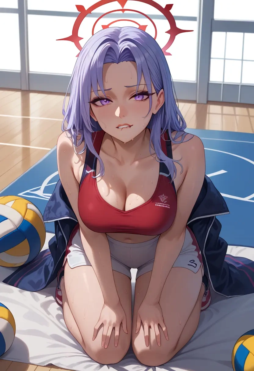 blue_archive,azusa_(blue_archive),volleyball uniform  - 