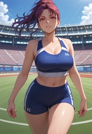 gegege_no_kitarou,backbeard,athletic  - AI generated anime art