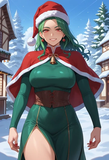 gegege_no_kitarou,backbeard,Christmas,dress  - AI generated anime art