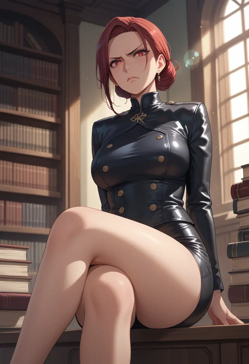 gegege_no_kitarou,backbeard,leather,shorts  - 