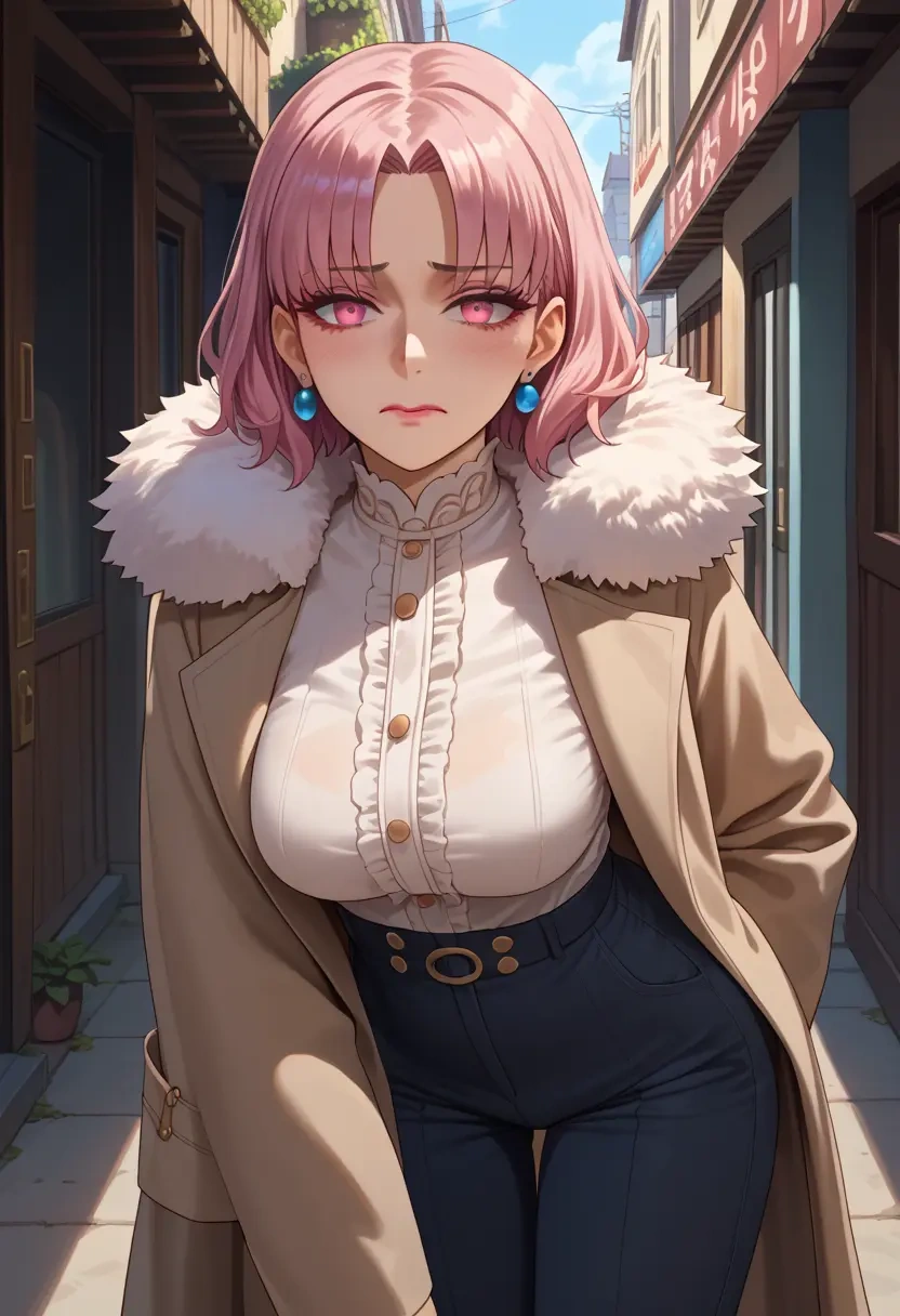 fate_(series),baobhan_sith_(fate),coat,fur-collar,tailored trousers  - 