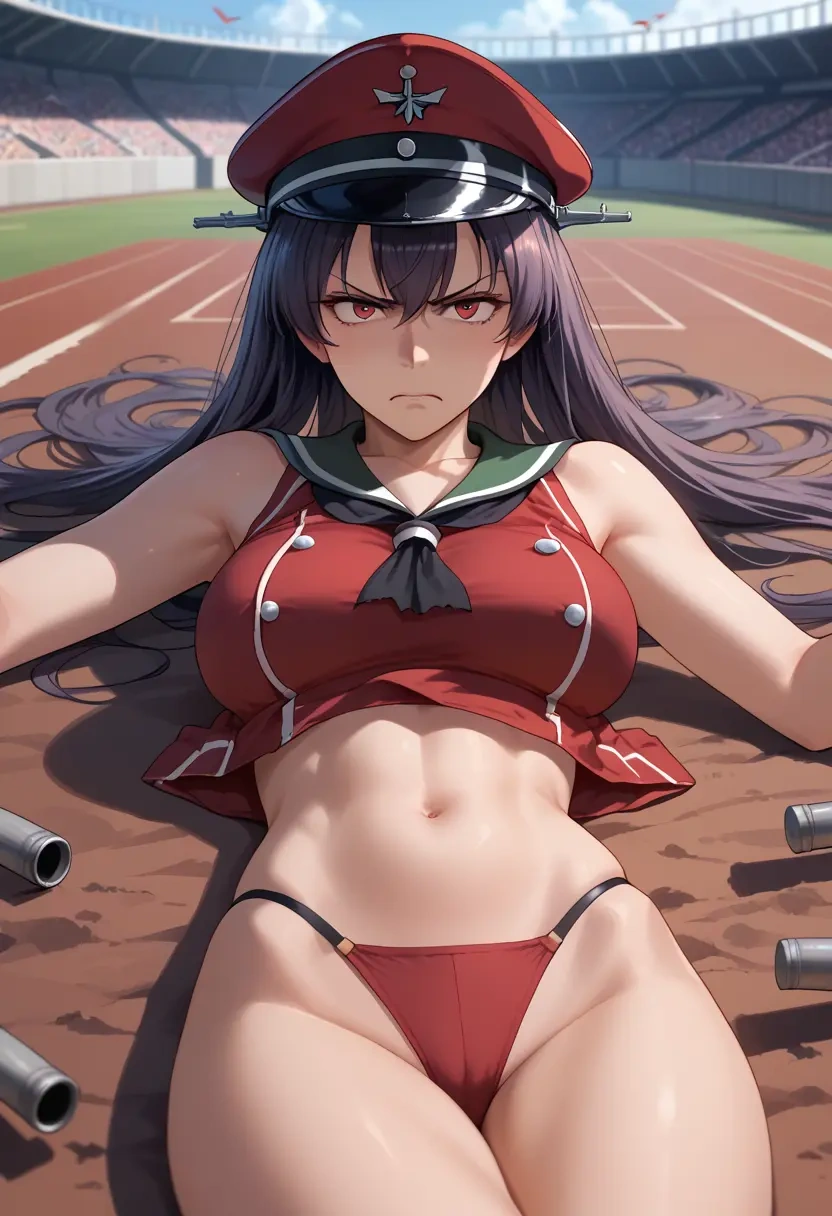 kantai_collection,battleship_princess,athletic  - 