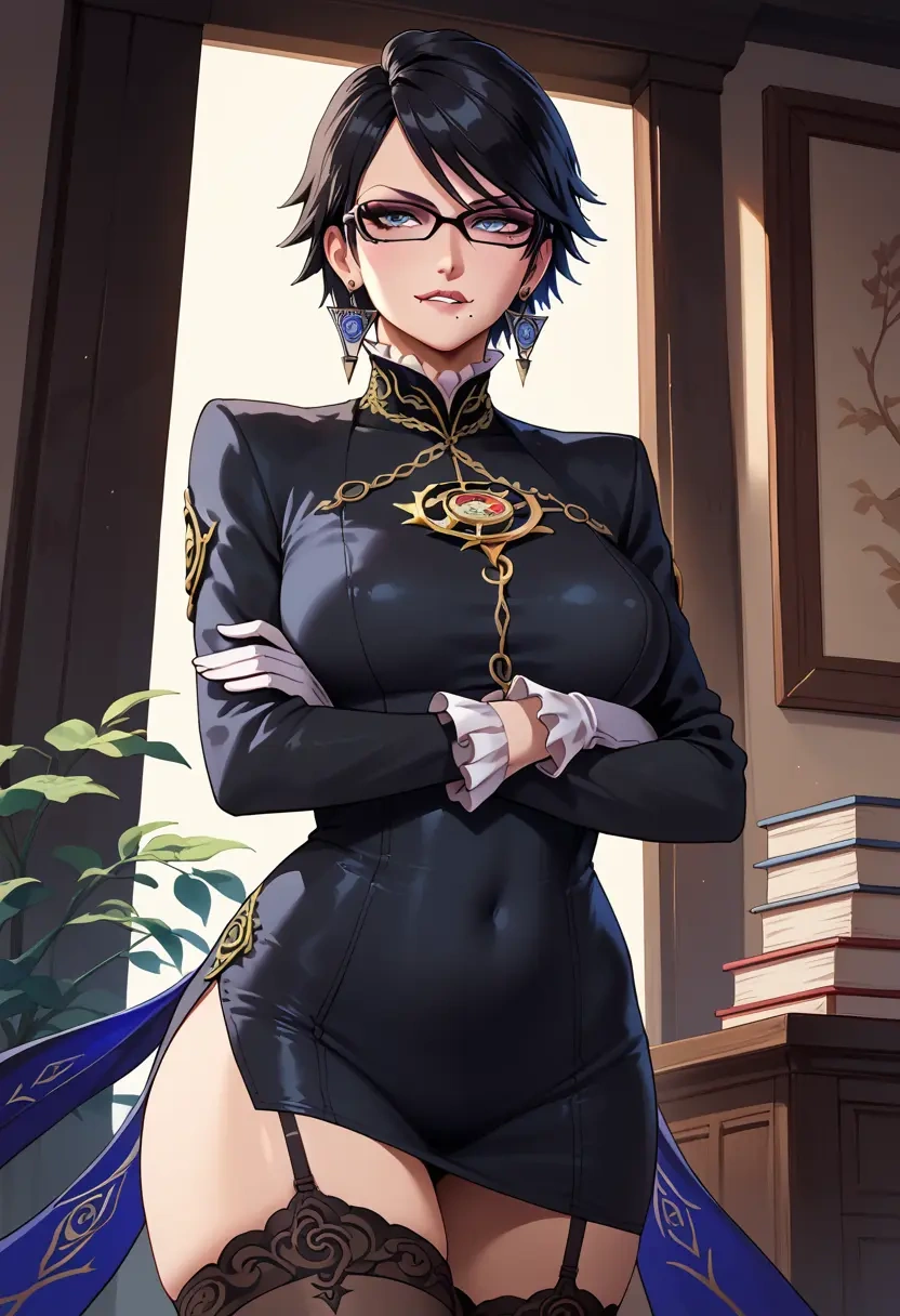 bayonetta_(series),bayonetta,secretary, stockings  - 