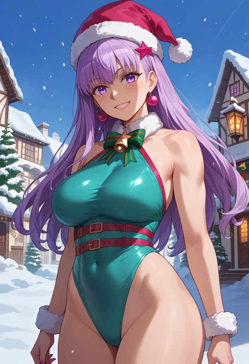 fate_(series),bb_(swimsuit_mooncancer)_(fate),Christmas,dress  - 