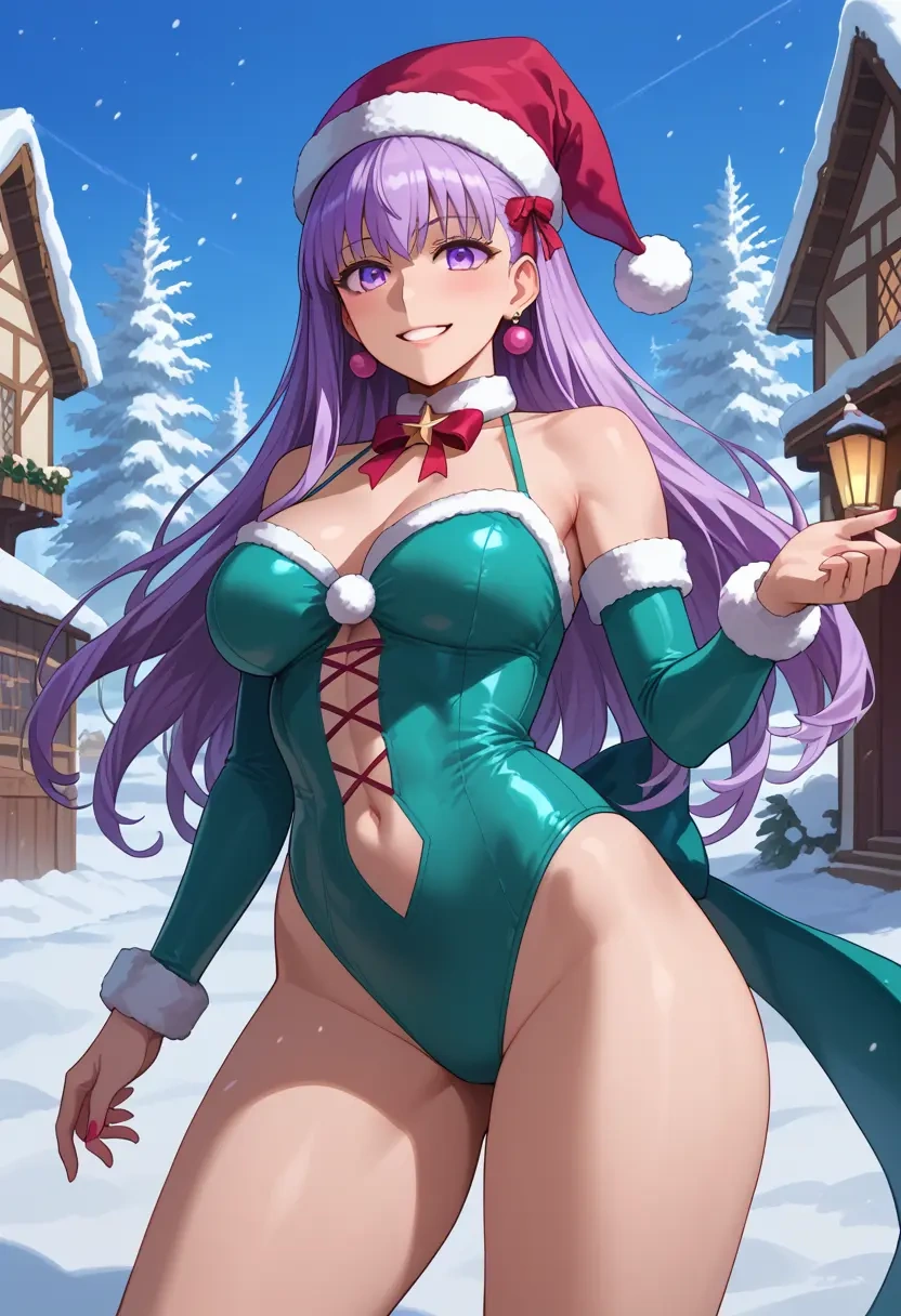 fate_(series),bb_(swimsuit_mooncancer)_(fate),Christmas,dress  - 