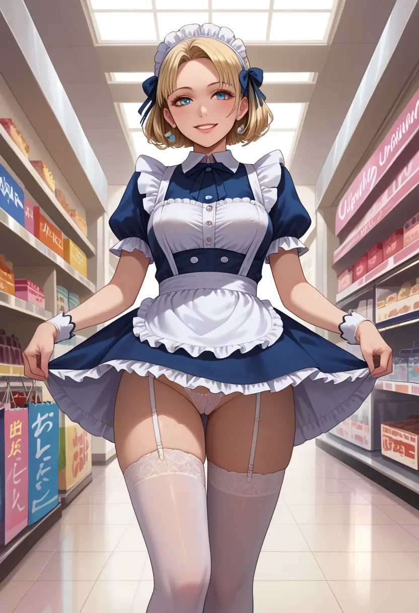 umineko_no_naku_koro_ni,beatrice_(umineko),maid, sexy, stockings,panties  - 