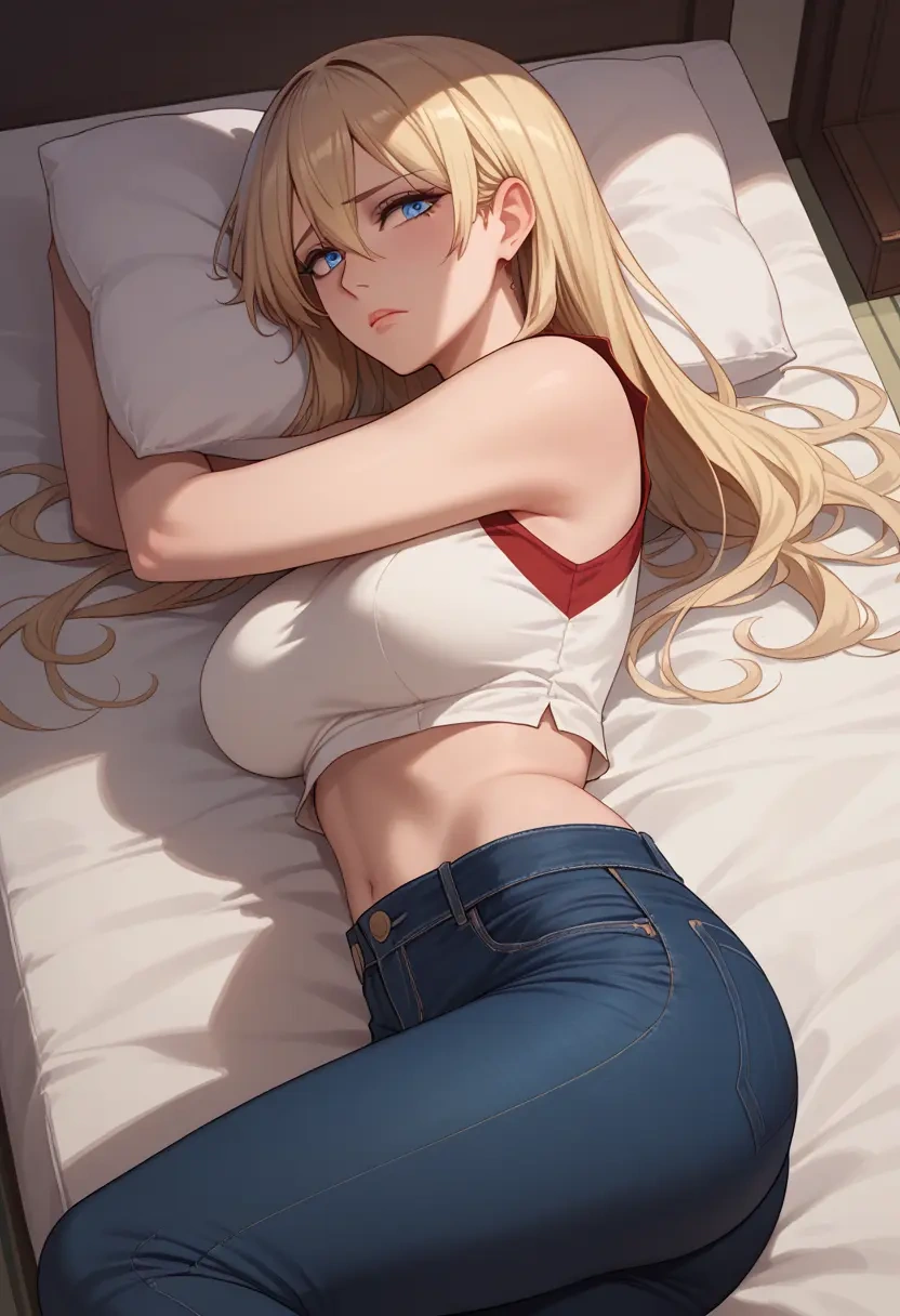 kantai_collection,bismarck_(kancolle),crop top  - 