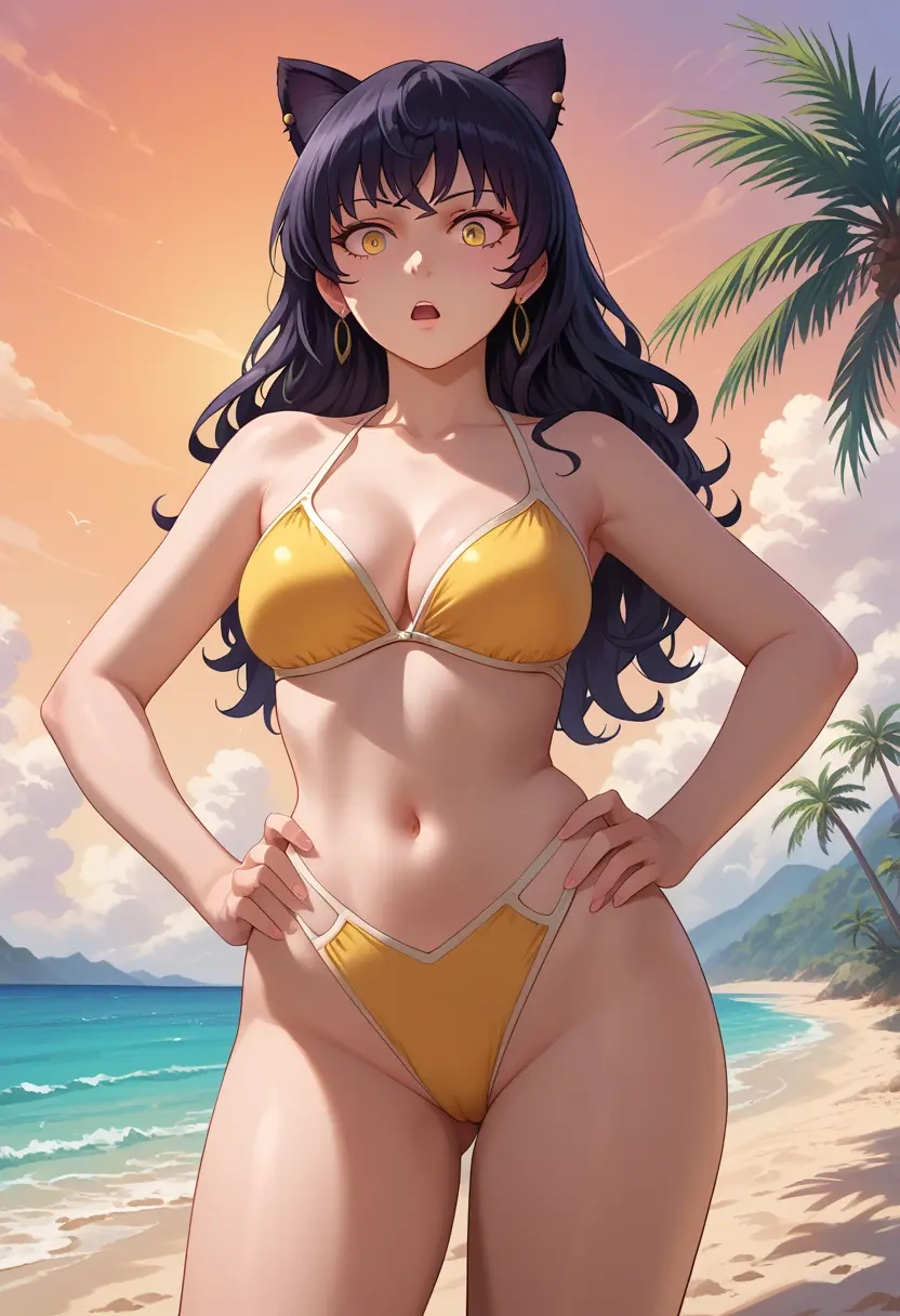 rwby,blake_belladonna,bikini  - 