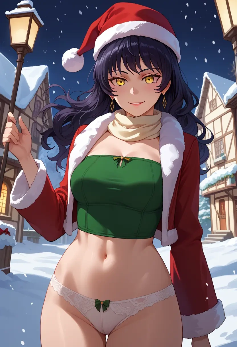 rwby,blake_belladonna,Christmas,dress  - 