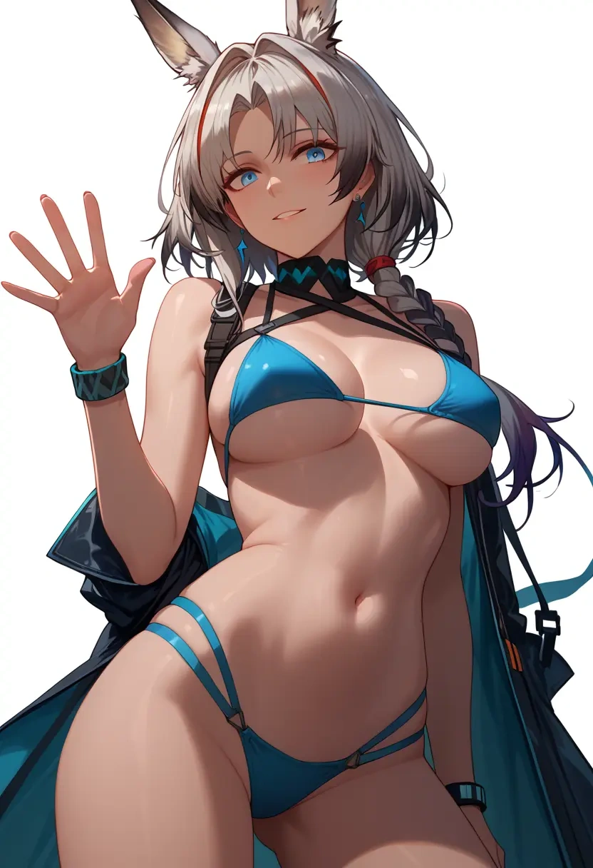 arknights,blaze_(arknights),bikini  - 