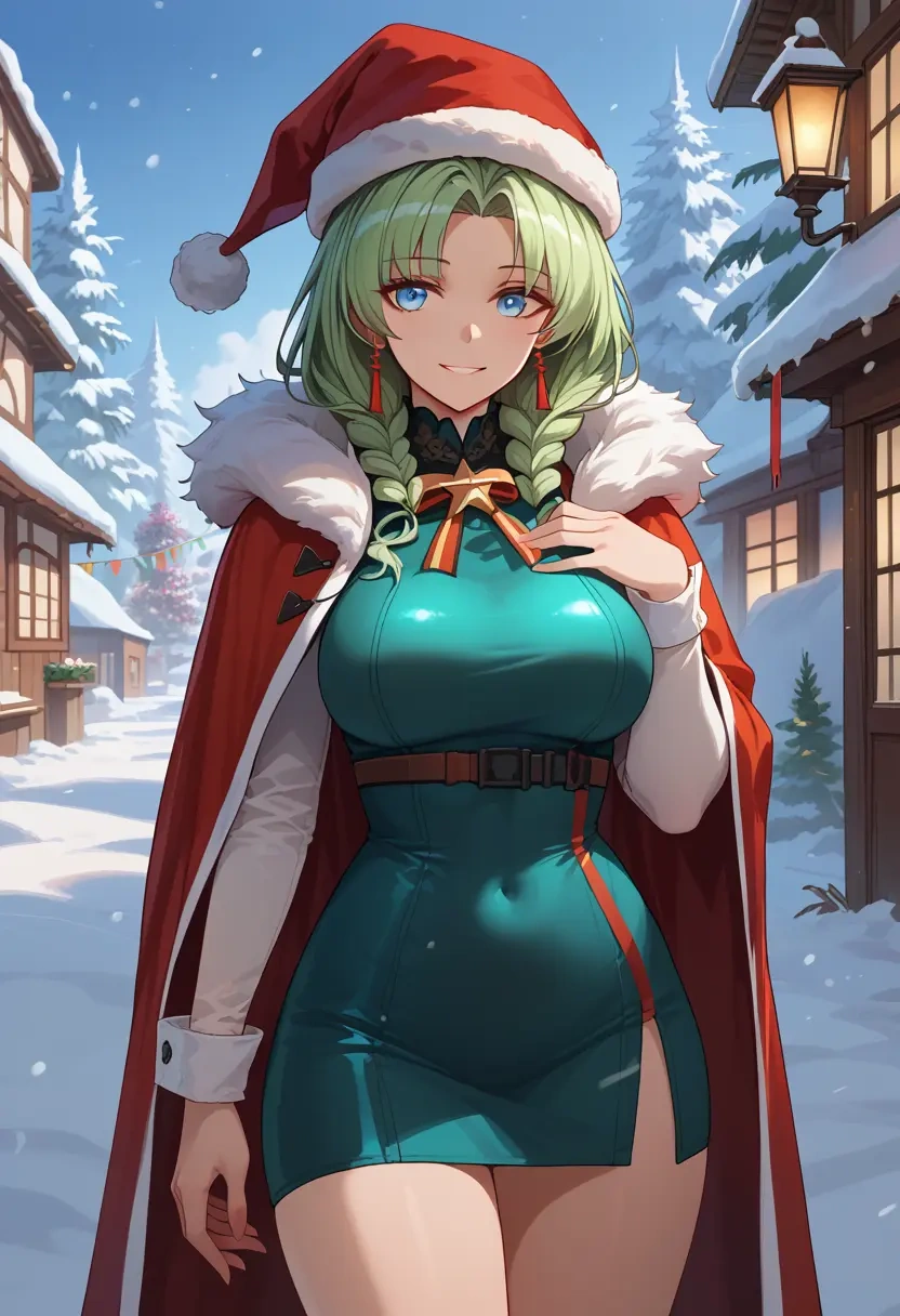 arknights,blaze_(arknights),Christmas,dress  - 