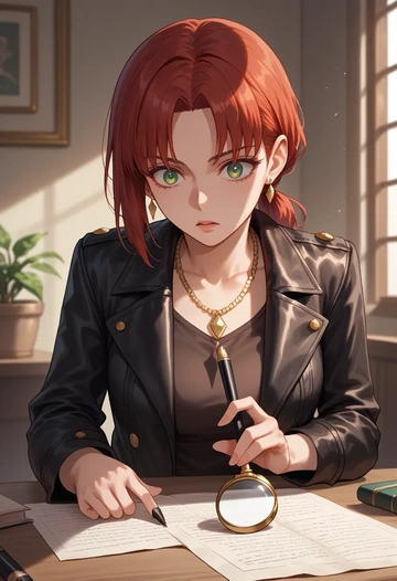 fate_(series),boudica_(fate),detective  - AI generated anime art