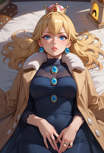 mario_(series),bowser,coat,fur-collar,tailored trousers  - AI generated anime art