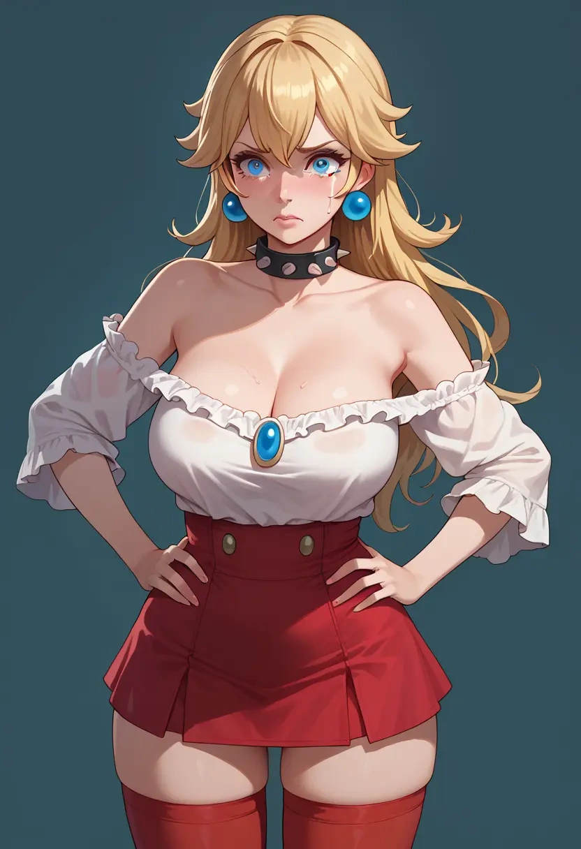 mario_(series),bowser,collar,oversized,Thigh garters  - 