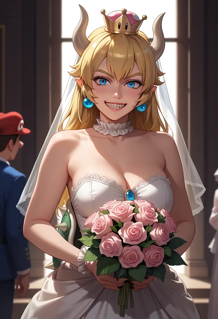 mario_(series),bowsette,wedding  - 