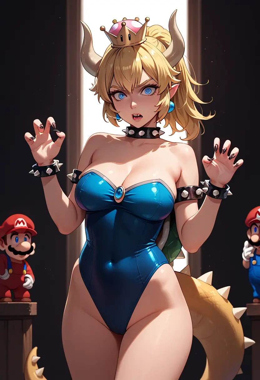 mario_(series),bowsette,swimsuit,sexy  - 