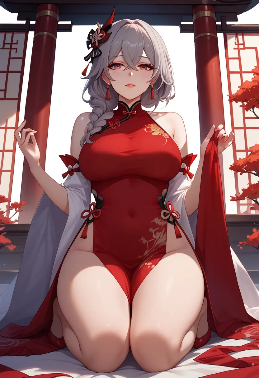 honkai_(series),bronya_zaychik,qipao  - 