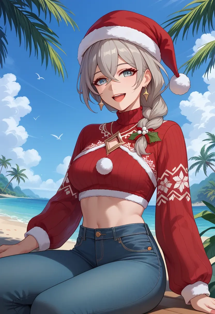 honkai_(series),bronya_zaychik,Christmas  - 