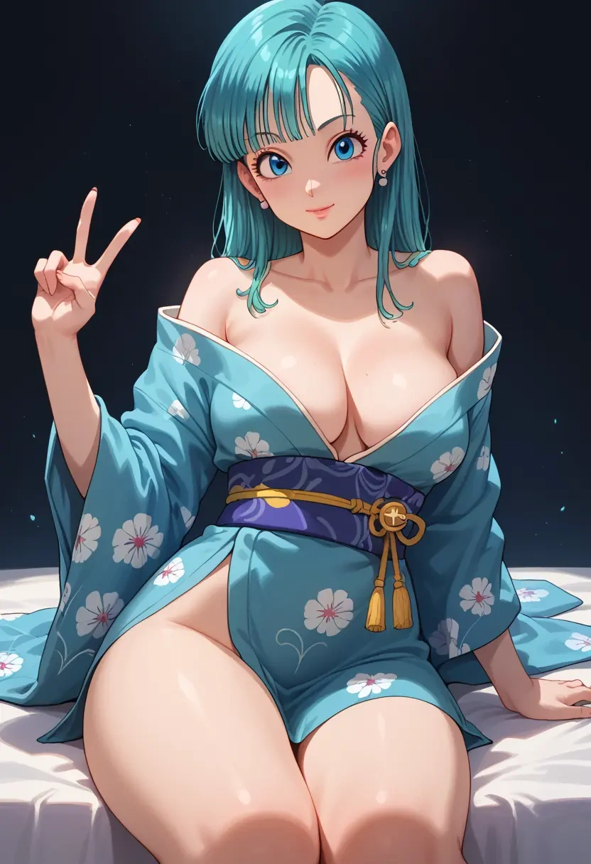 dragon_ball,bulma,kimono,sexy  - 