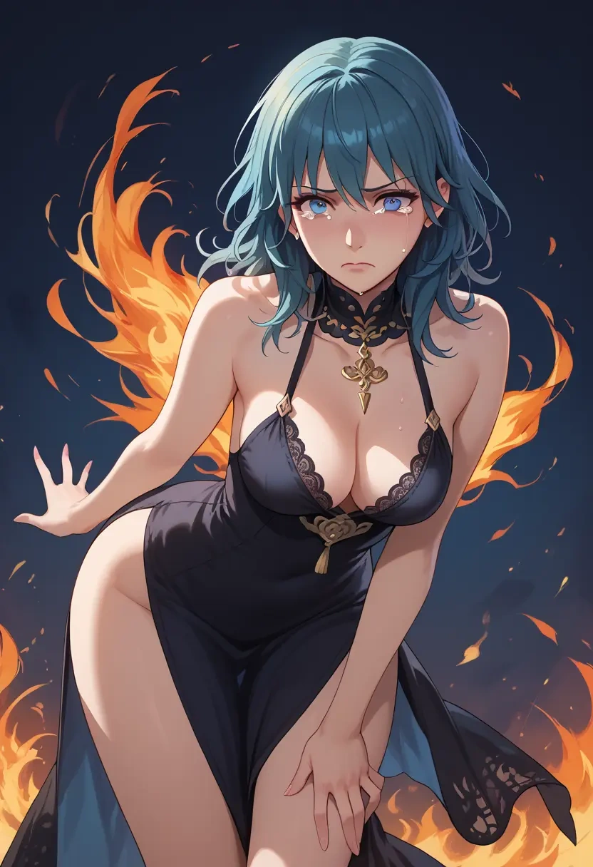 fire_emblem,byleth_(fire_emblem),nightdress  - 