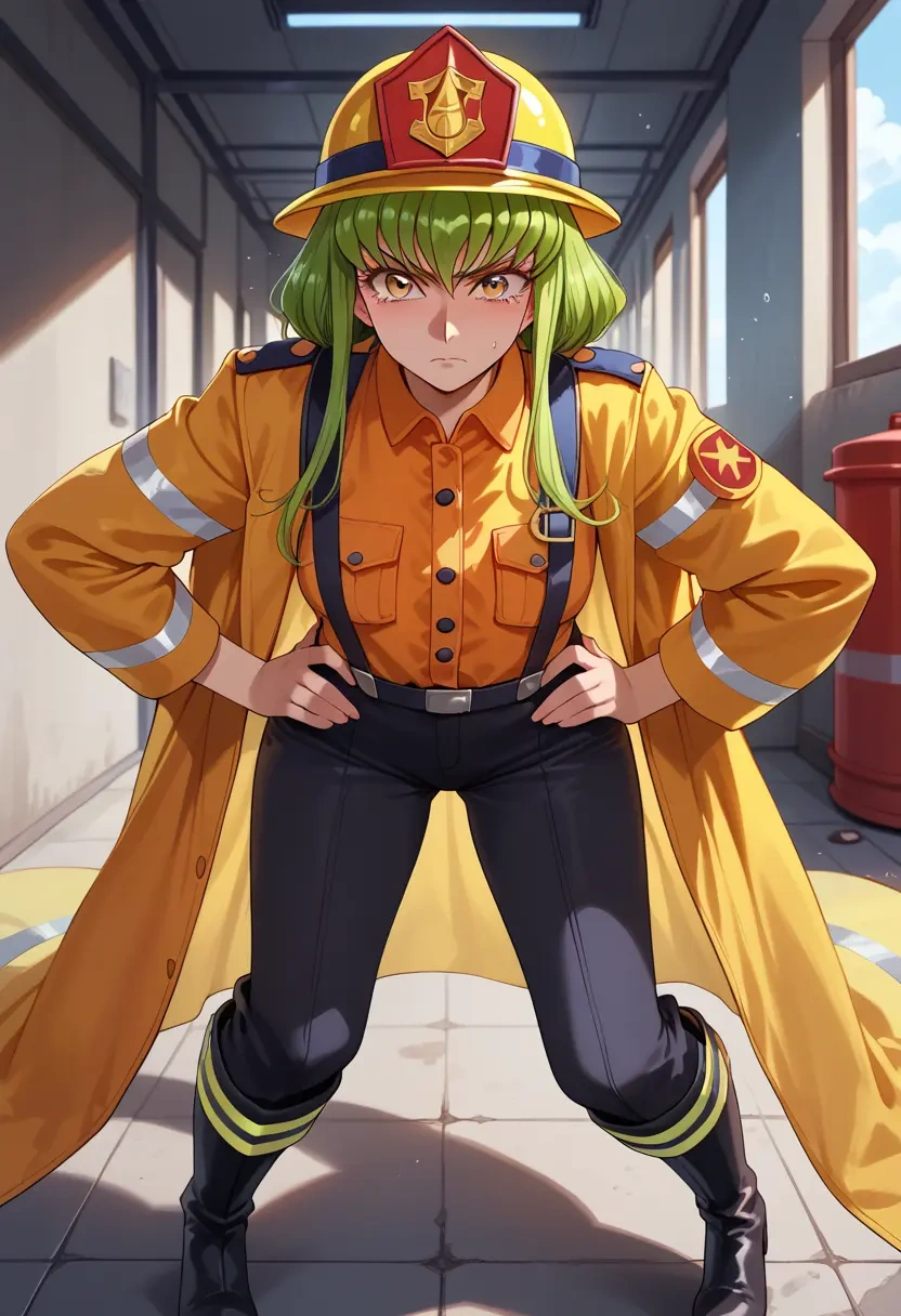 code_geass,c.c.,firefighter  - 