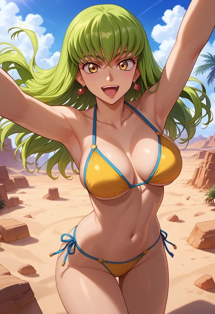 code_geass,c.c.,bikini  - 