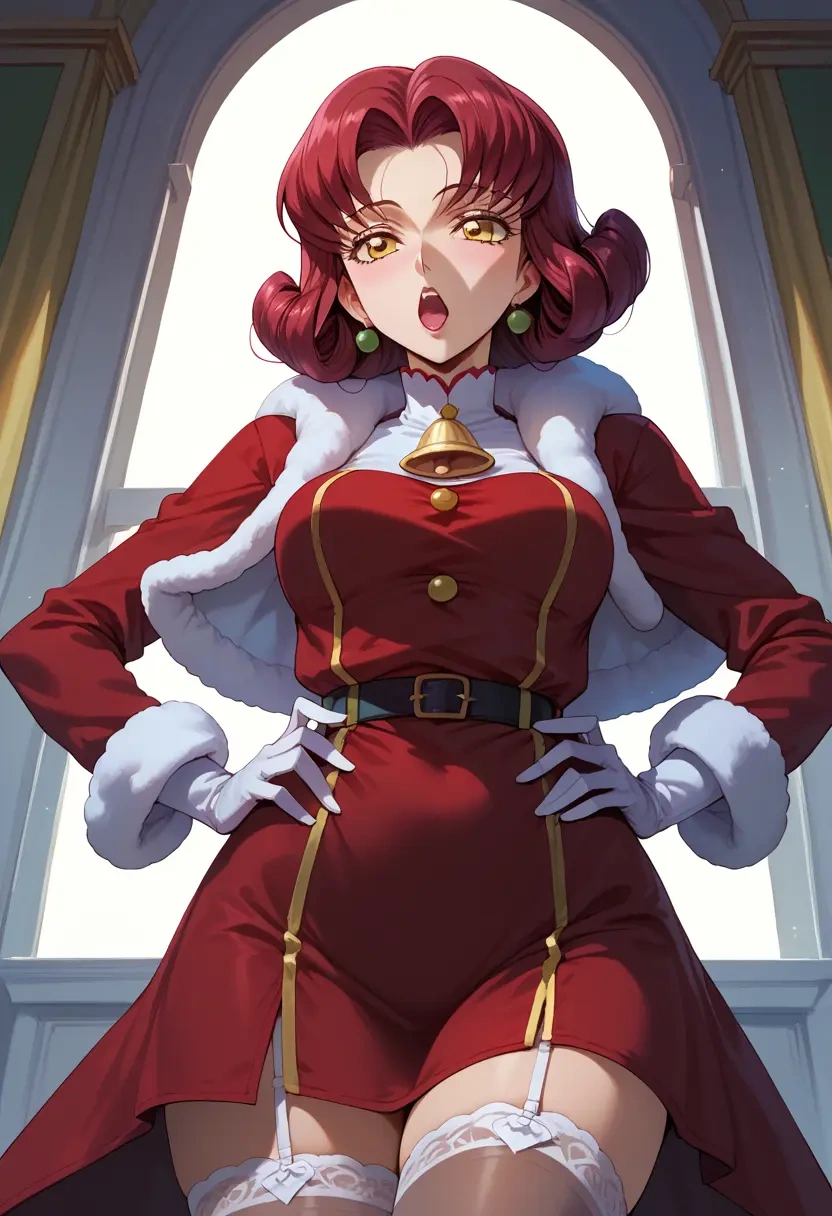 code_geass,c.c.,Christmas,sexy, stockings,  - 