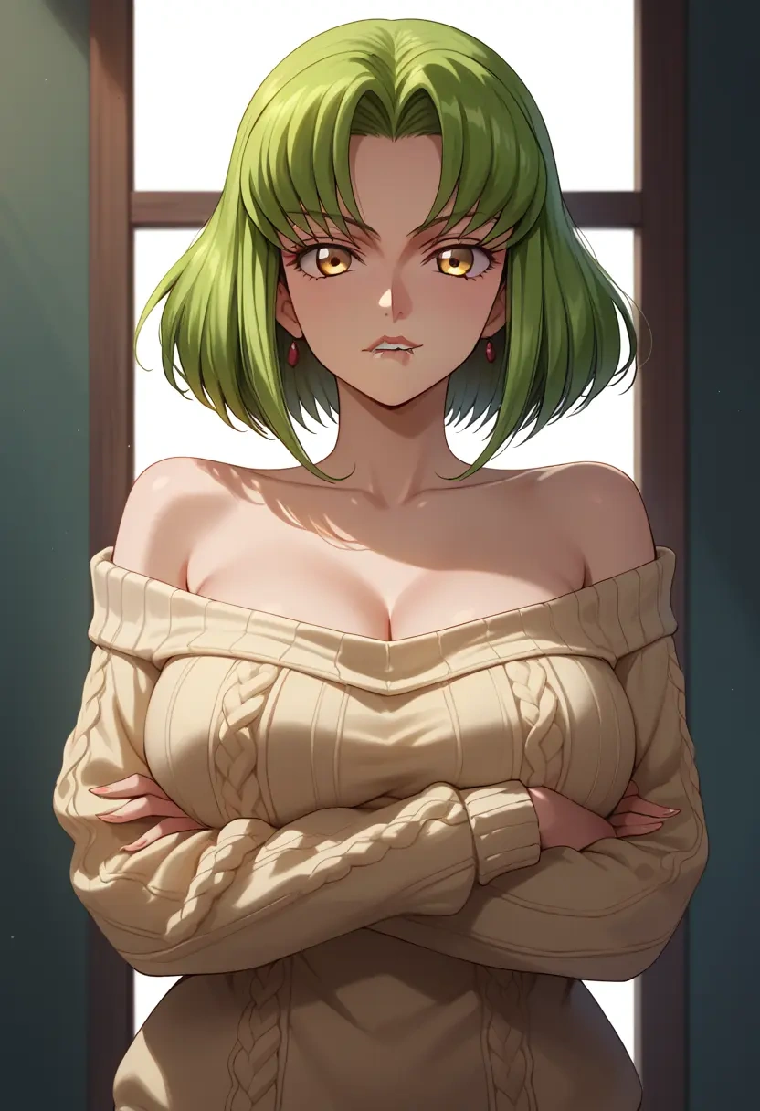 code_geass,c.c.,sweater  - 