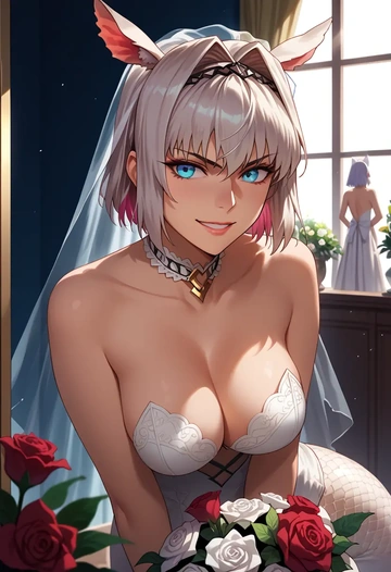 fate_(series),caenis_(fate),wedding  - AI generated anime art