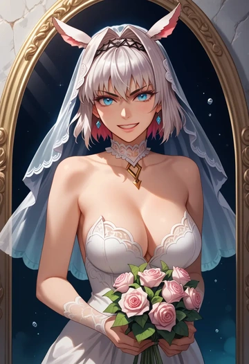 fate_(series),caenis_(fate),wedding  - AI generated anime art