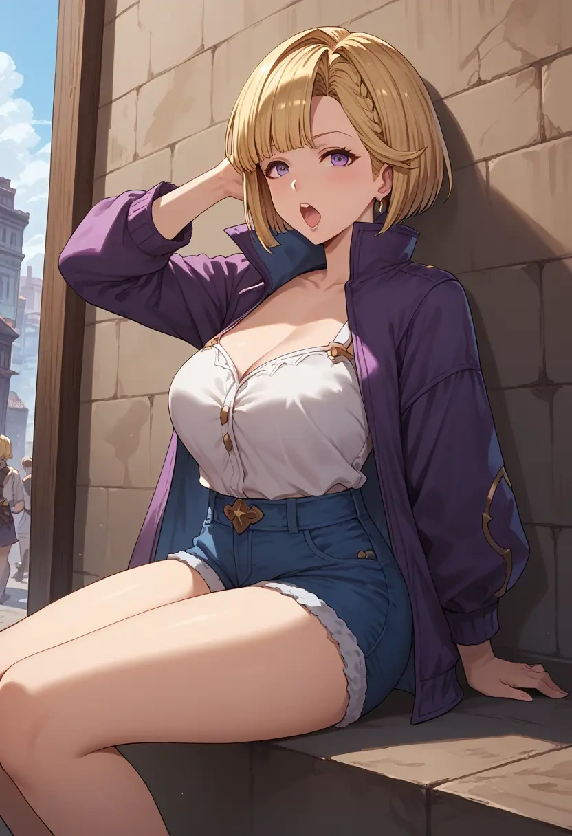 granblue_fantasy,cagliostro_(granblue_fantasy),shorts,sexy  - 