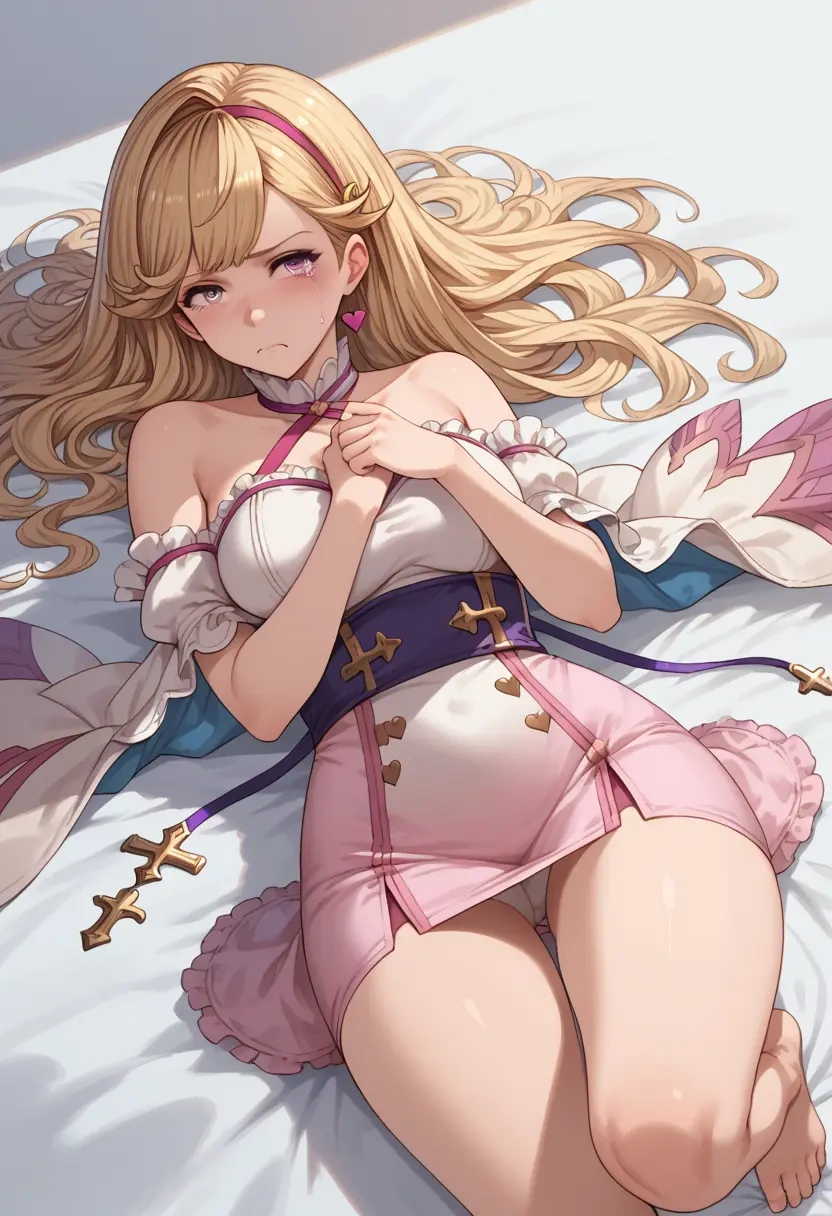 granblue_fantasy,cagliostro_(granblue_fantasy),silk slip dress  - 