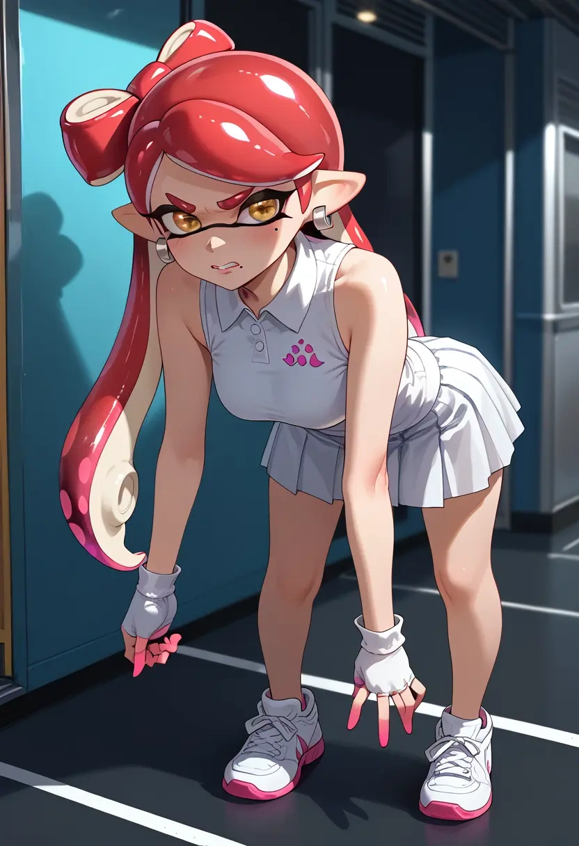 splatoon_(series),callie_(splatoon),tennis skirt  - 