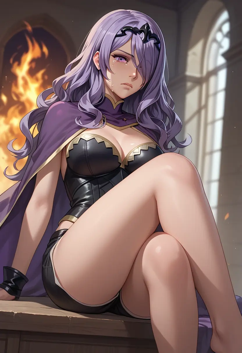 fire_emblem,camilla_(fire_emblem),leather,shorts  - 