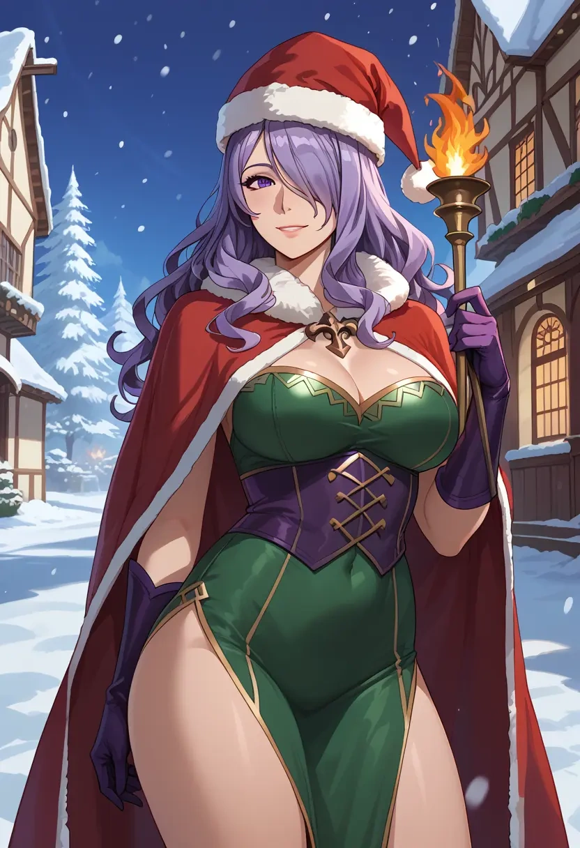 fire_emblem,camilla_(fire_emblem),Christmas,dress  - 