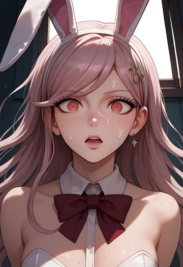 danganronpa_(series),celestia_ludenberg,bunny girl, sexy  - AI generated anime art