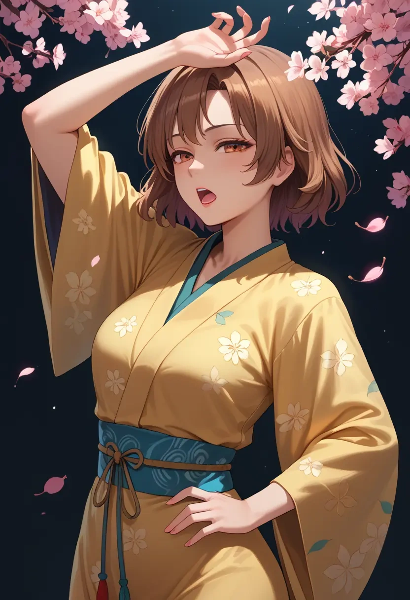 touhou,chen,kimono  - 