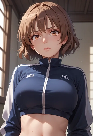 touhou,chen,athletic,track suit  - AI generated anime art