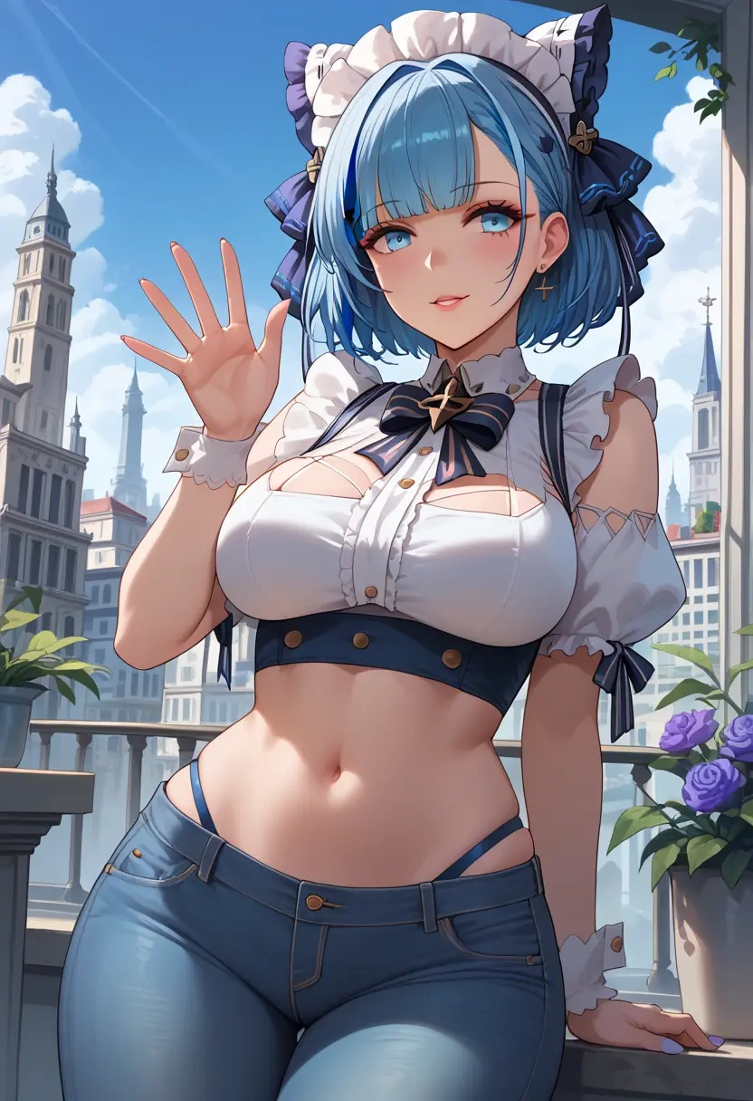 azur_lane,cheshire_(azur_lane),crop top  - 