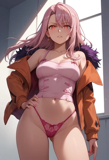 fate_(series),chloe_von_einzbern,lingerie  - AI generated anime art