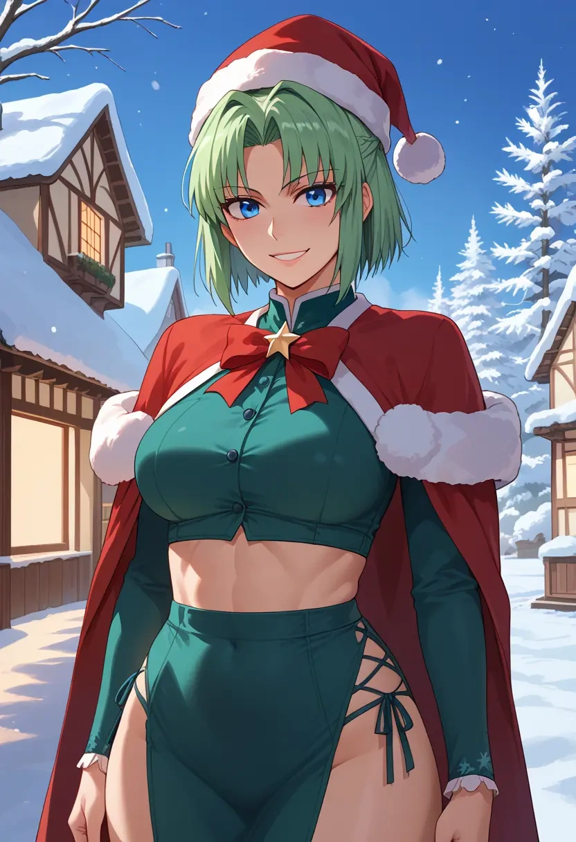 tsukihime,ciel_(tsukihime),Christmas,dress  - 